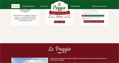 Desktop Screenshot of le-poggio.com