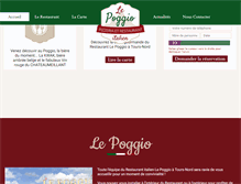 Tablet Screenshot of le-poggio.com